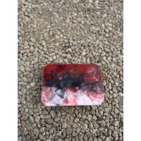 22mmx4cmx12cm Ozul-İris KIRMIZ-SİYAH-BEYAZ