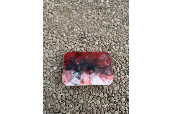 22mmx4cmx12cm Ozul-İris KIRMIZ-SİYAH-BEYAZ