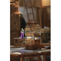 Çatılı Balkonlu |Saka-Muhabbet Kuşu Kafesi