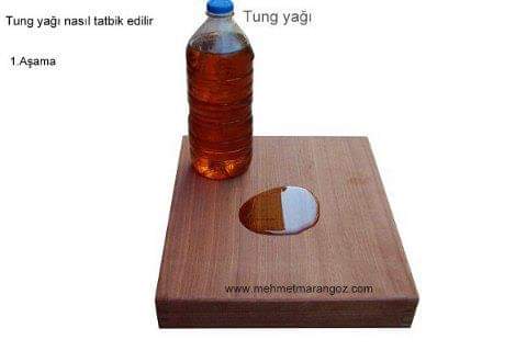1 Kg Tung Yağı - Doğal Ahşap Koruma Çözümü