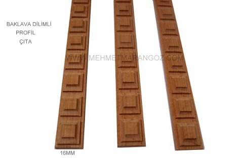 1cmx16mmx100cm Baklava Çıta - Kullanım Rehberi