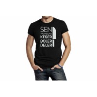 Mesleki T-shirt Keser böler