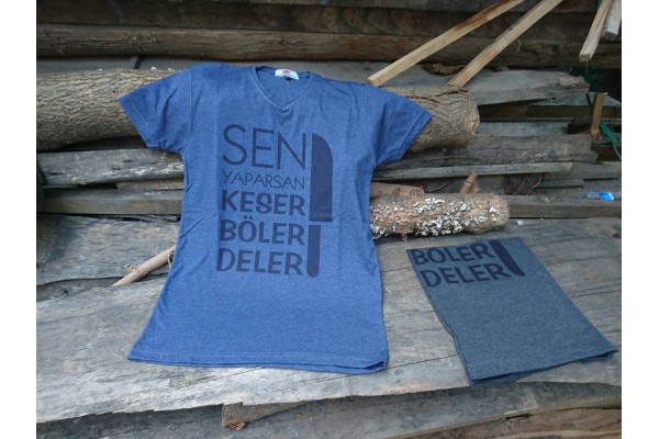 Mesleki T-shirt Keser böler