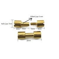 Ozul-A5  Vidalı Pirinç Pim 10' lu Paket