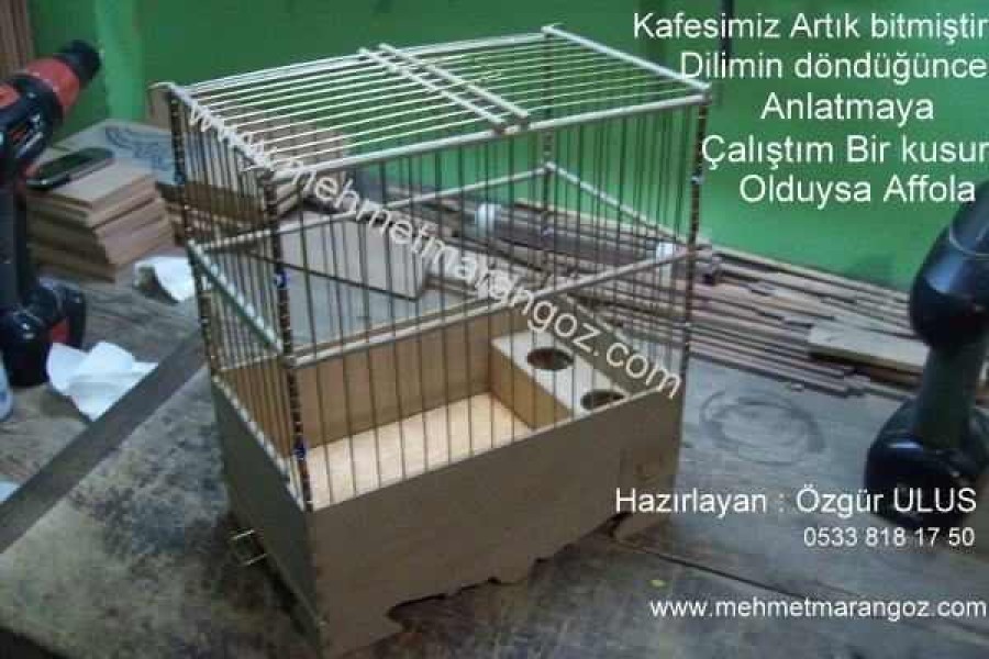 Saka Kafesi Kit - Pratik ve Kullanışlı