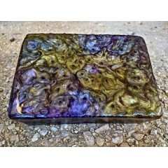 22mmx4cmx12cm Ozul-İris SEDEF BUKALEMUN