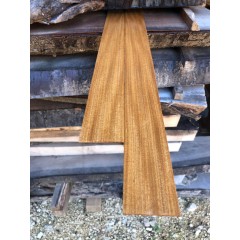 1.5cmx5cmx140cm Tik Ağacı Zıpkın Dilimi