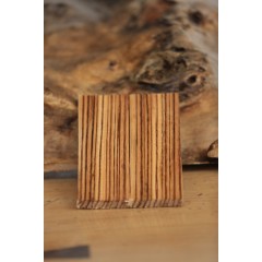 1cmx5cmx13cm Zebrana  Ağacı Kabza 1 Çift